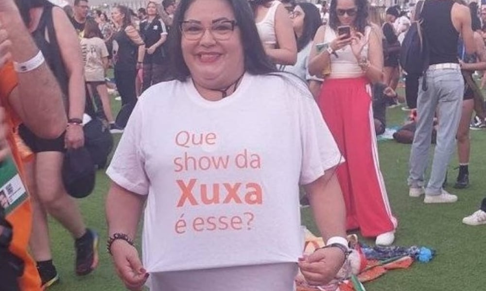 Encontro no Rock in Rio recria meme icônico de Xuxa e Patrícia Veloso