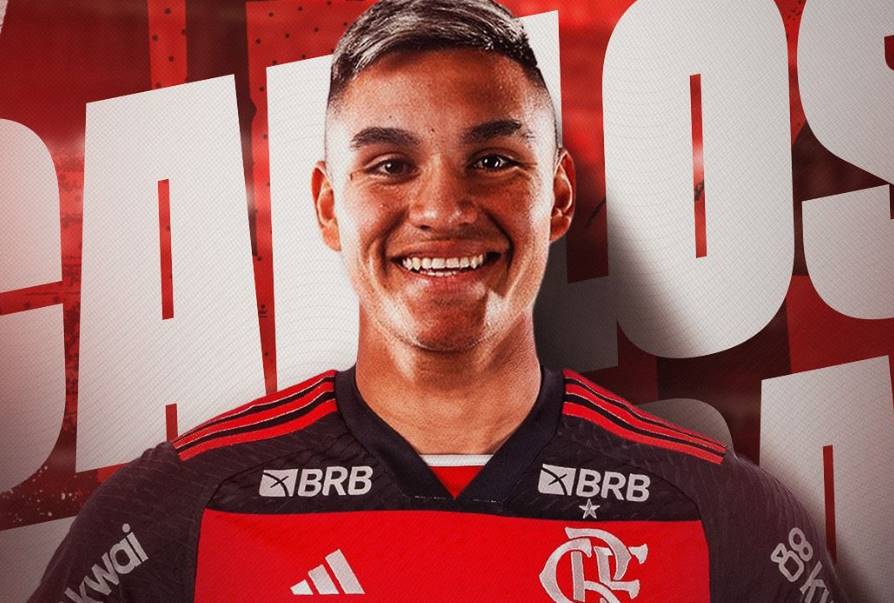 Carlinhos, último reforço do Flamengo, enfrenta obstáculos para sequência  no time.